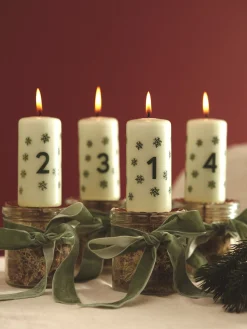 Adventslys 10 Cm Julelys|Lys