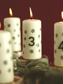 Adventslys 10 Cm Julelys|Lys