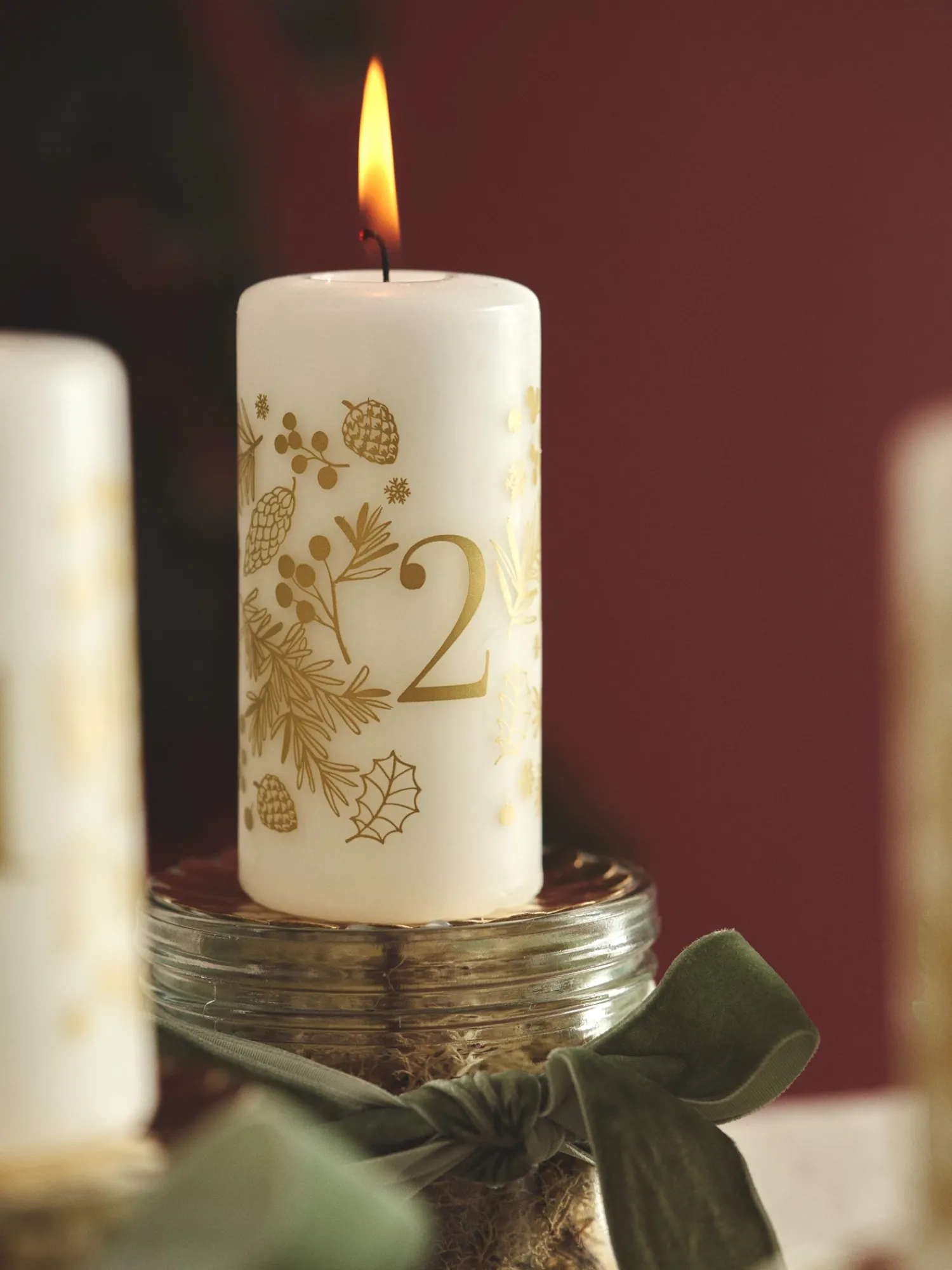 Adventslys 10 Cm Julelys|Lys