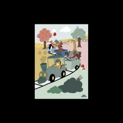 Clearance Adventure Train A3 Interiør Til Barnerom