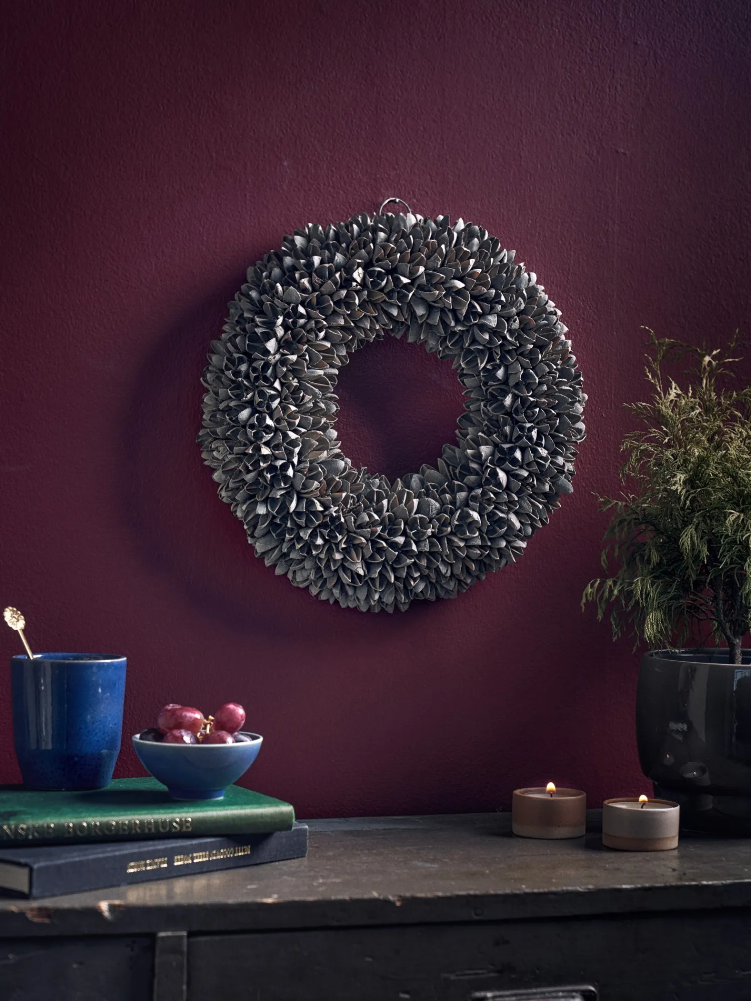 Hot Bakuli Krans Ø30 Cm Julepynt|Dekorasjon