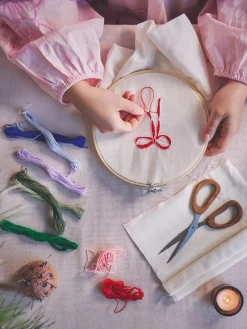 New Broderitråd Garn Og Sytilbehør