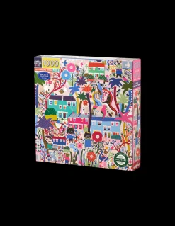 Sale Cats Around Town-puslespill Med 1000 Brikker Puslespill Og Spill