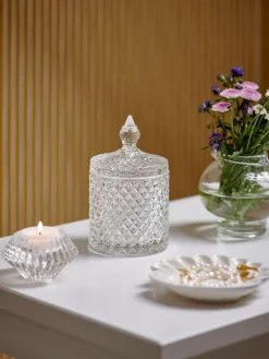 Dekorativ Krukke Med Lokk Dekorasjon