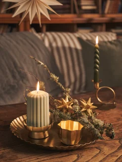 Discount Dekorativ Skål Julepynt|Lysestaker