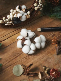 Sale Dekorative Bomullsblomster Dekorasjon