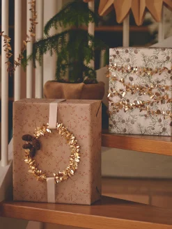 Best Dekorative Metalliske Blader Julepynt|Dekorasjon