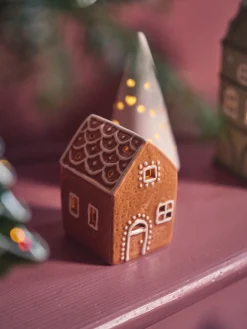 Sale Dekorativt Hus Med LED Julepynt|Dekorasjon