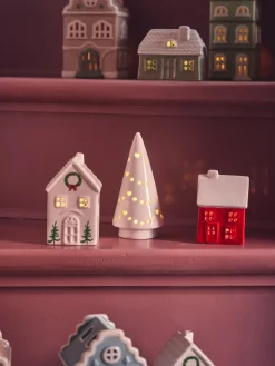 Best Dekorativt Tre Med LED Julepynt|Dekorasjon