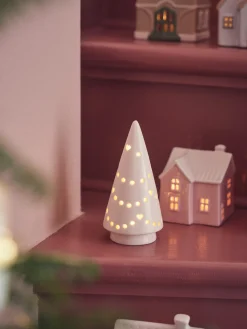 Best Dekorativt Tre Med LED Julepynt|Dekorasjon