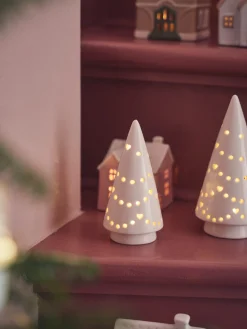 Dekorativt Tre Med LED Julepynt|Dekorasjon