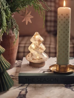 Best Dekorativt Tre Med LED Julepynt|Dekorasjon