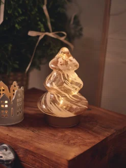 Best Dekorativt Tre Med LED Julepynt|Dekorasjon