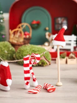 Clearance DIY Miniklærsett Julepynt|Nissedør Og Tilbehør