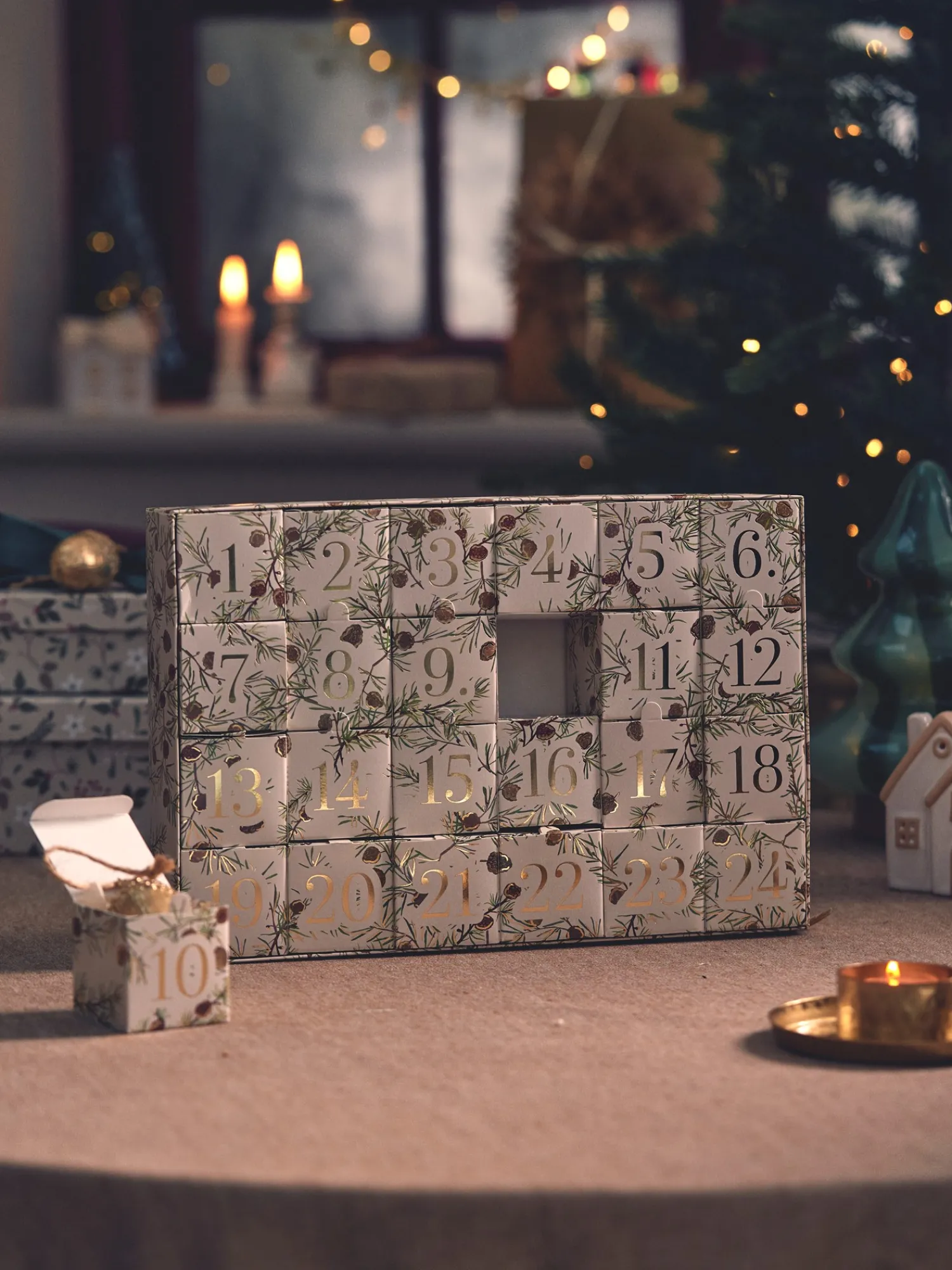 Outlet DIY-adventskalender JuleInnpakning|Gaveesker