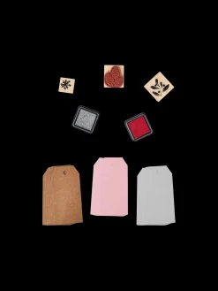 Clearance DIY-manilastempelsett Jule­Innpakning|Diy-Sett