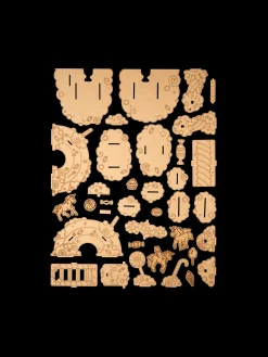 Clearance DIY-sett Candy Land Treleker