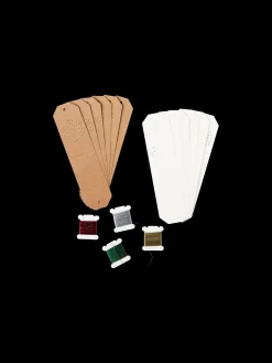 Hot DIY-sett Etiketter Med Broderi JuleInnpakning|Diy-Sett