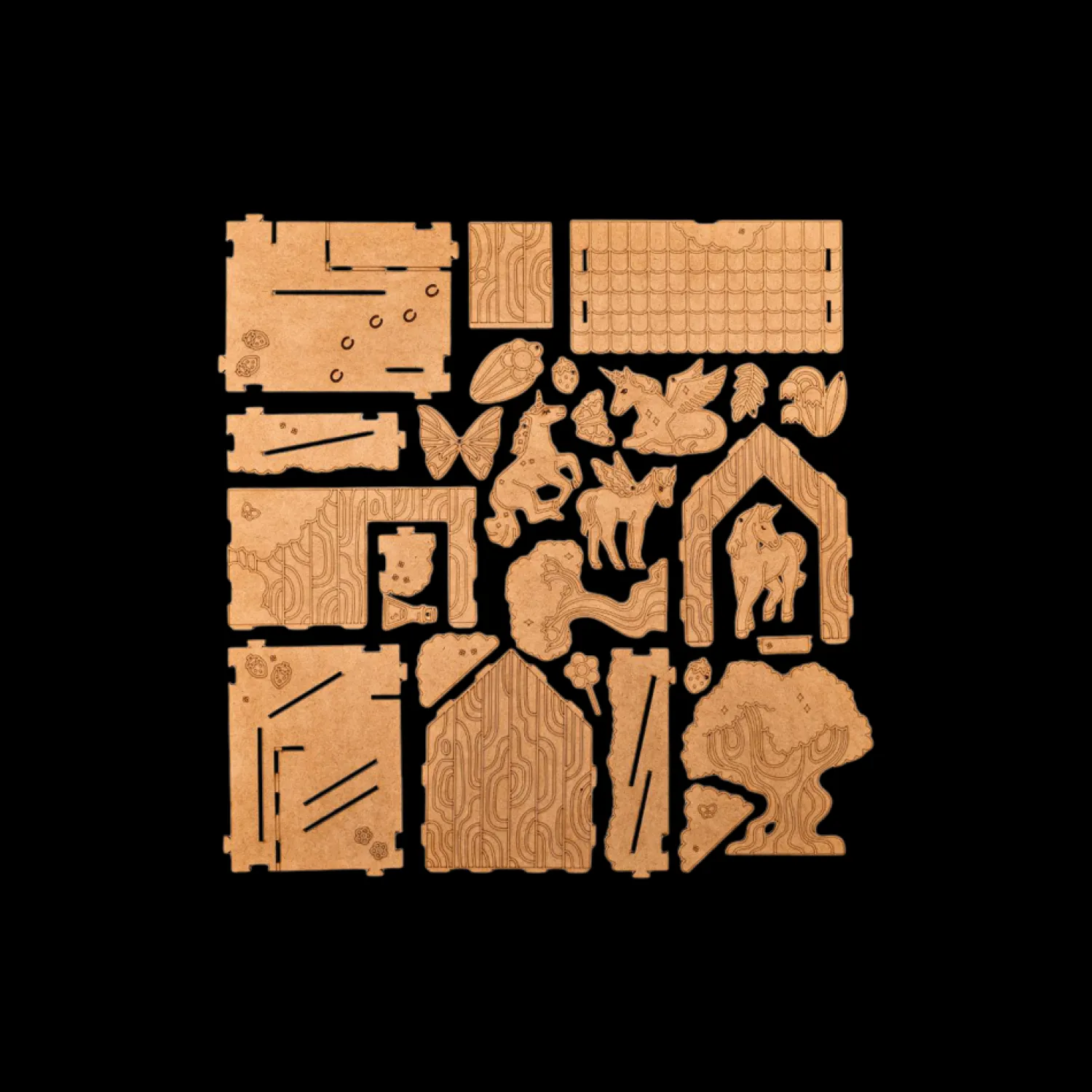 Best DIY-sett Magic Forest Treleker