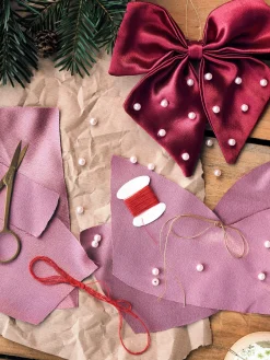 Hot DIY-sløyfesett Julepynt|Diy-Sett