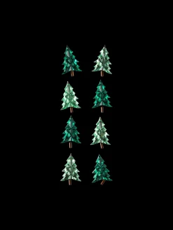 Hot Edelstenklistremerker Julepynt|Klistremerker