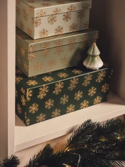 New Eske Med Glitter JuleInnpakning|Oppbevaring