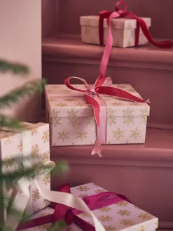 Sale Eske Med Glitter Jule­Innpakning|Oppbevaring