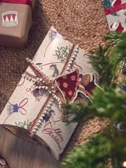 Best Gavebånd Med Ornament Jule­Innpakning|Gavebånd