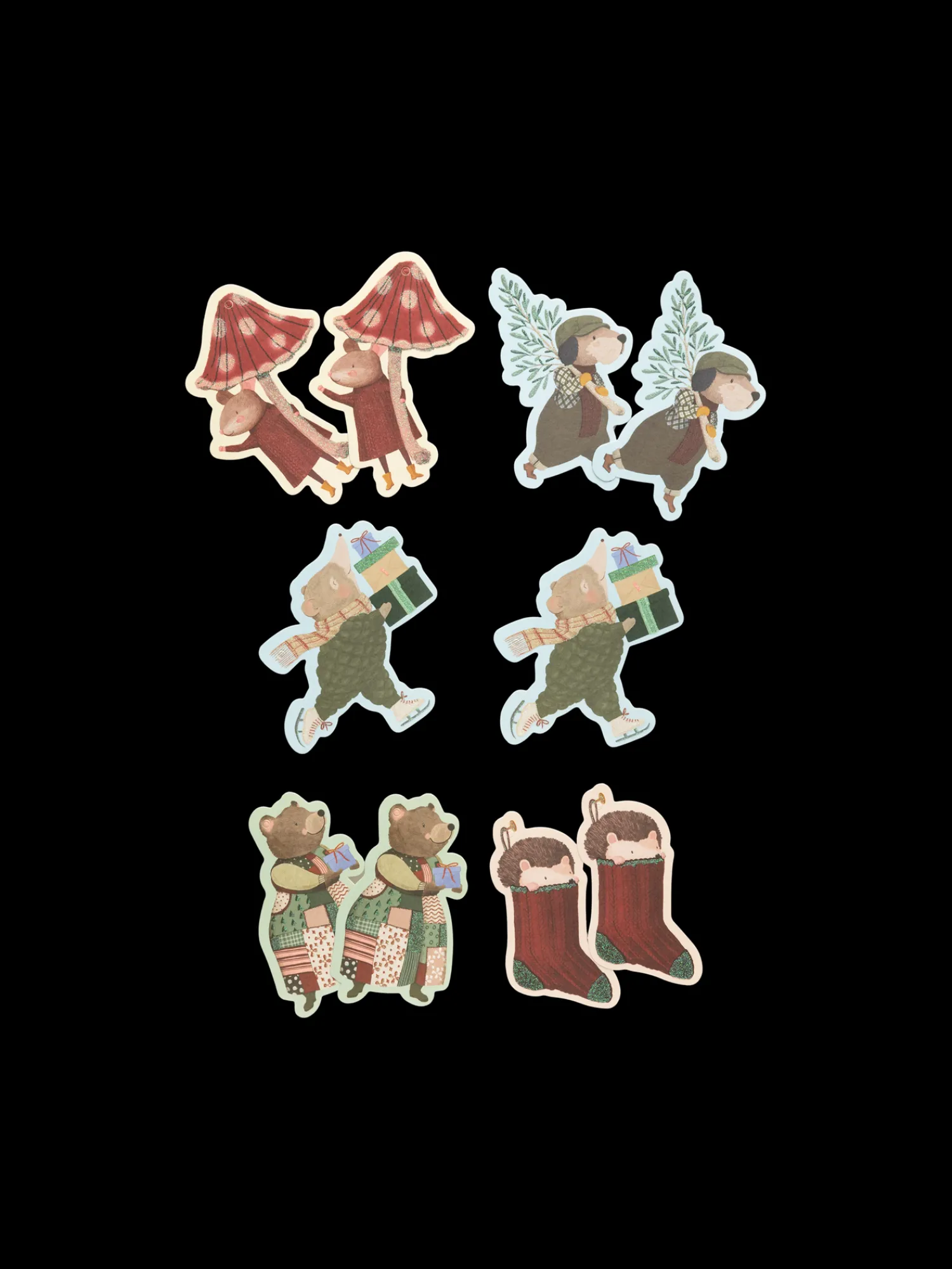 Discount Gaveetiketter JuleInnpakning|Kort