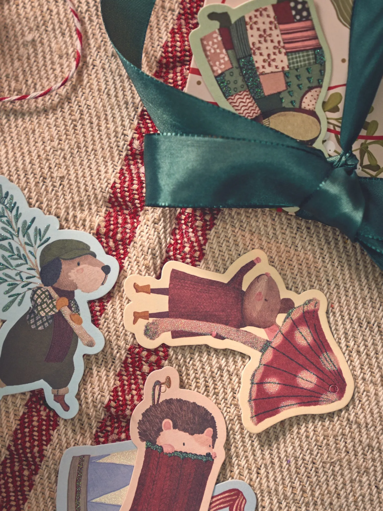 Discount Gaveetiketter JuleInnpakning|Kort