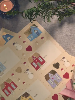 Best Gaveetikettklistremerker Jule­Innpakning|Kort