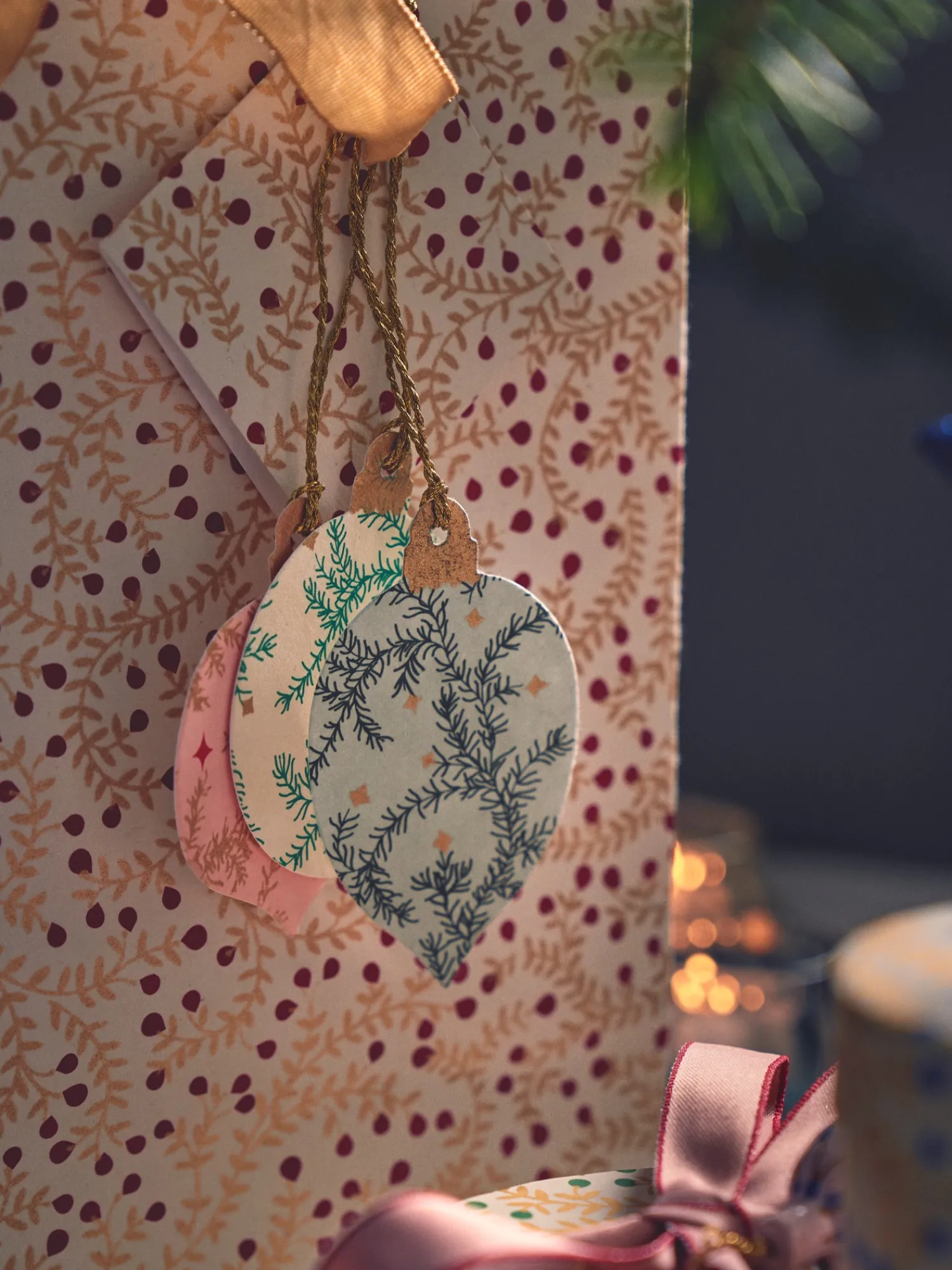 Sale Gavelapper JuleInnpakning|Kort