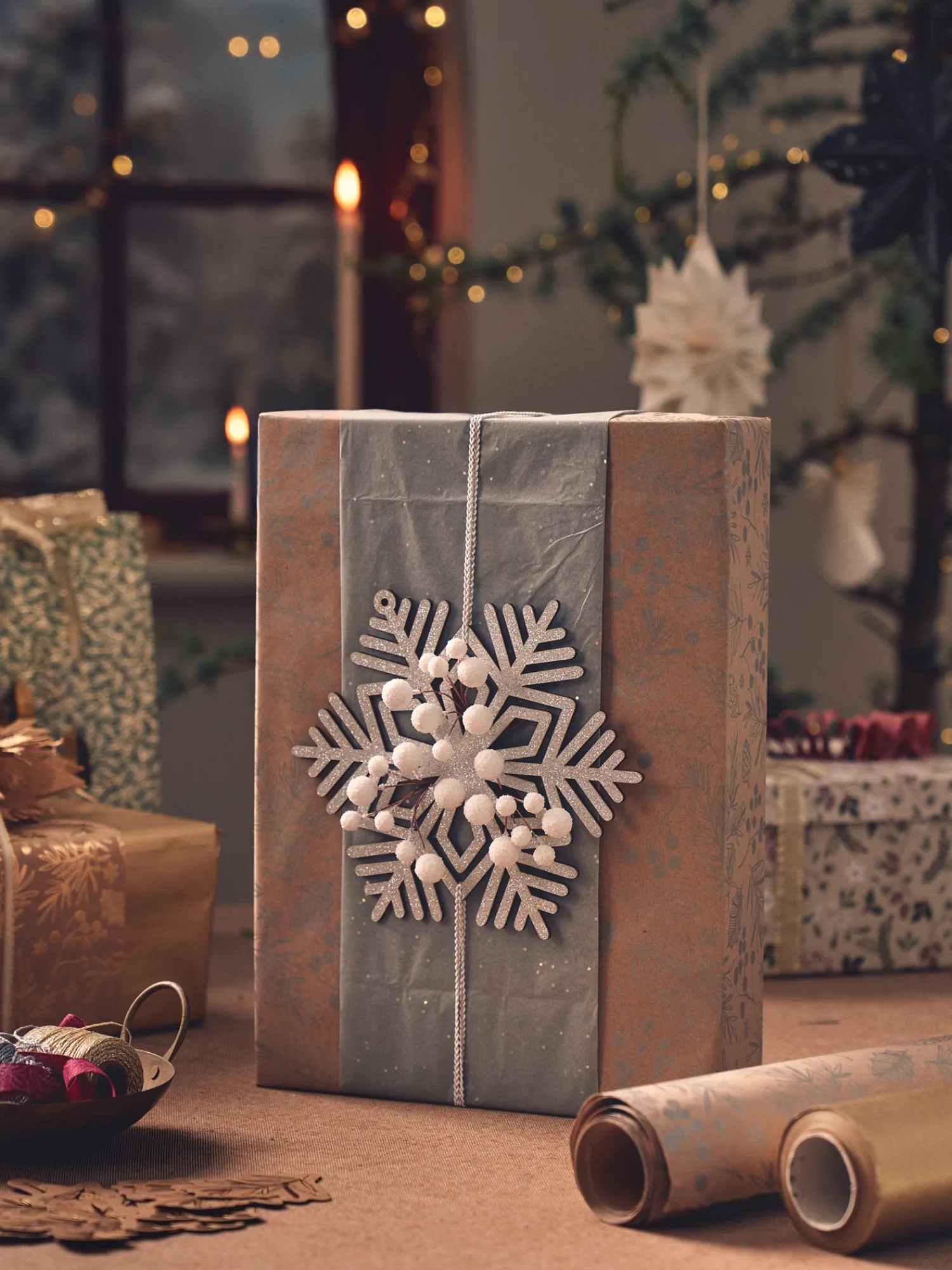 Clearance Gavepapir JuleInnpakning|Gavepapir