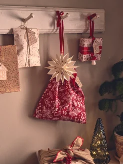 Best Gavepose Av Tekstil Jule­Innpakning|Gaveposer