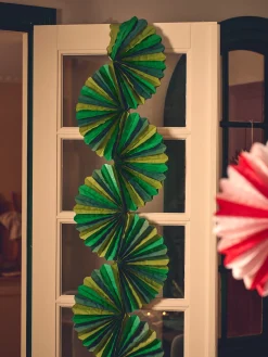 Discount Girlander Med Vifter Julepynt|Festpynt