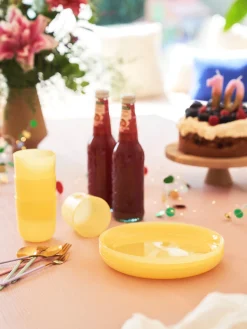 Clearance Gjenbrukbare Plasttallerkener For Barn Bord­Dekking