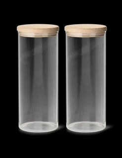 Hot Glass Med Lokk - 2 Stk Kjøkkentilbehør