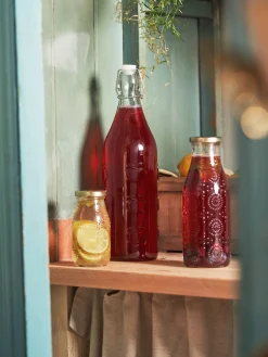 Hot Glassflaske 1 Liter Kjøkkentilbehør