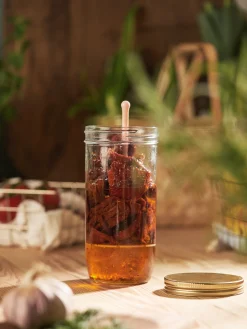 Glasskrukke Med Sil Kjøkkentilbehør