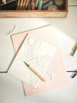 Outlet Gummiplate A5 For Linoleumstrykk Tilbehør Til Maling