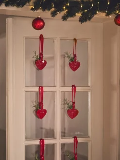 Hot Hengende Hjerte Julepynt|Juletrepynt