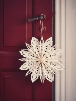 Hengende Snøkrystall Ø30 Cm Julepynt|Dekorasjon