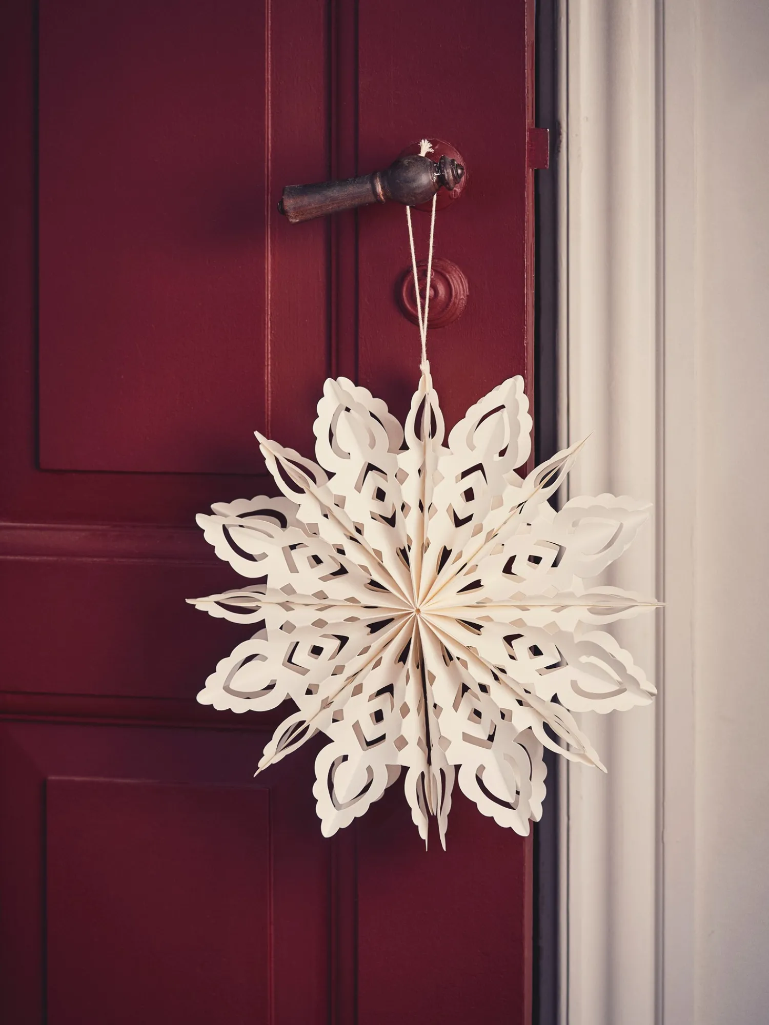 Hengende Snøkrystall Ø30 Cm Julepynt|Dekorasjon