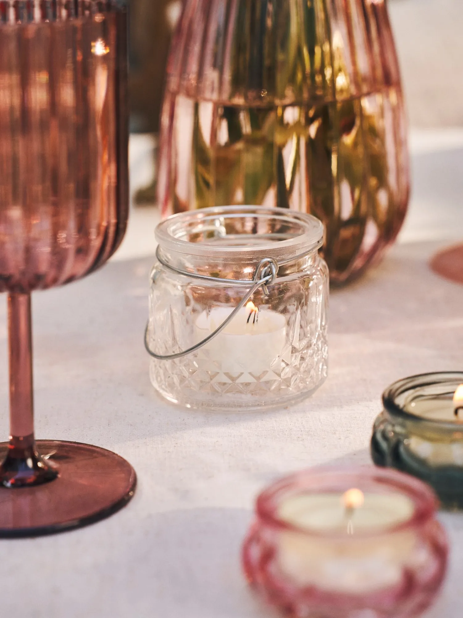 Clearance Hengende Telysholder Lysestaker