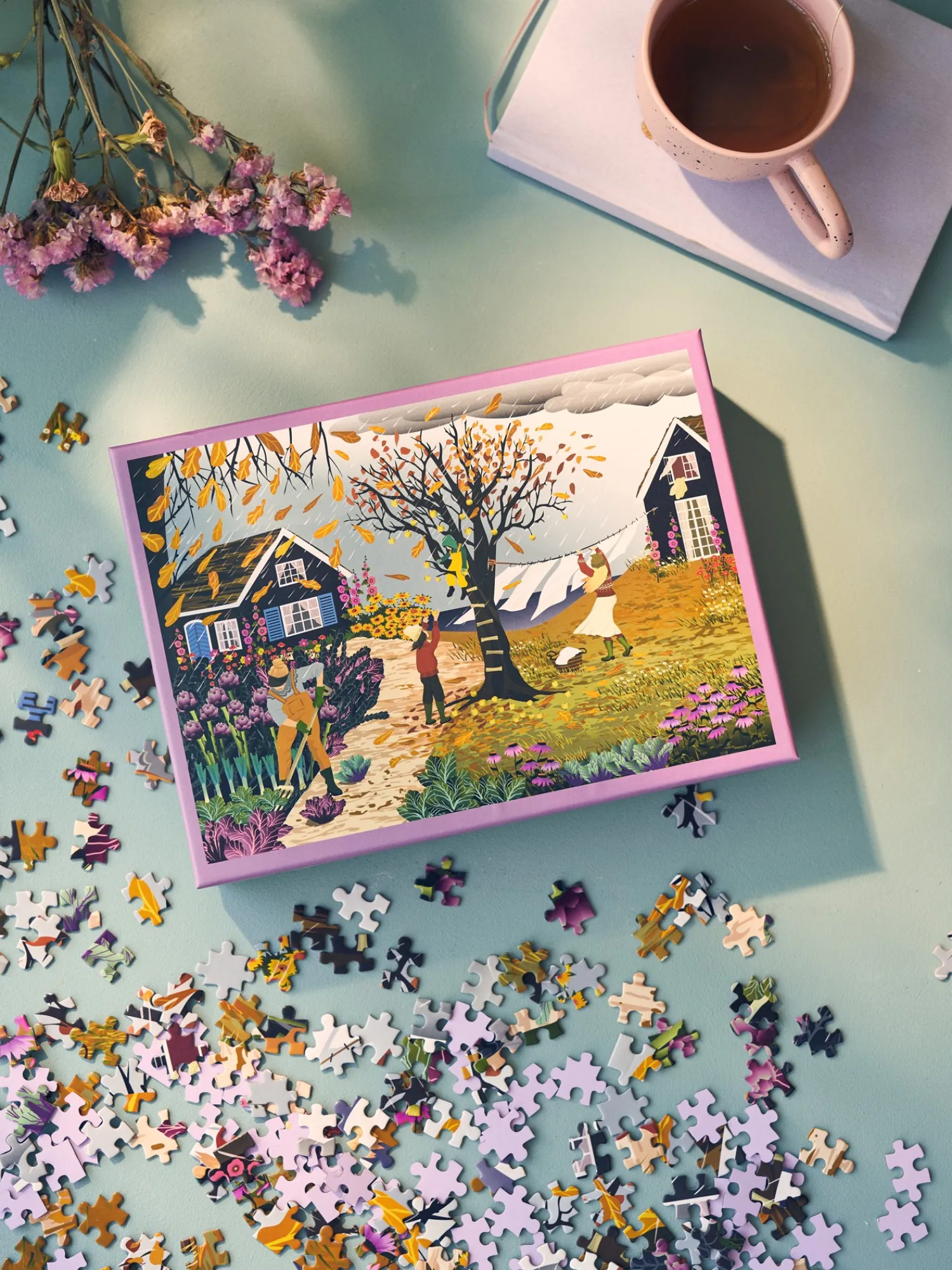 Best Here Comes The Rain Puslespill 1000 Brikker Puslespill Og Spill