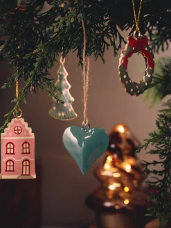 Hjerteornament Juletrepynt|Dekorasjon