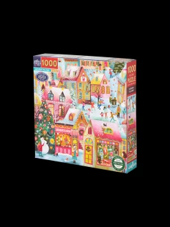 Online Holiday Village-puslespill 1000 Brikker Julepynt|Puslespill Og Spill