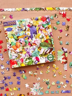Discount Hummingbirds And Gems-puslespill Med 1000 Brikker Puslespill Og Spill