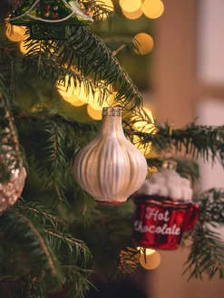 Hvitløksornament Juletrepynt|Dekorasjon