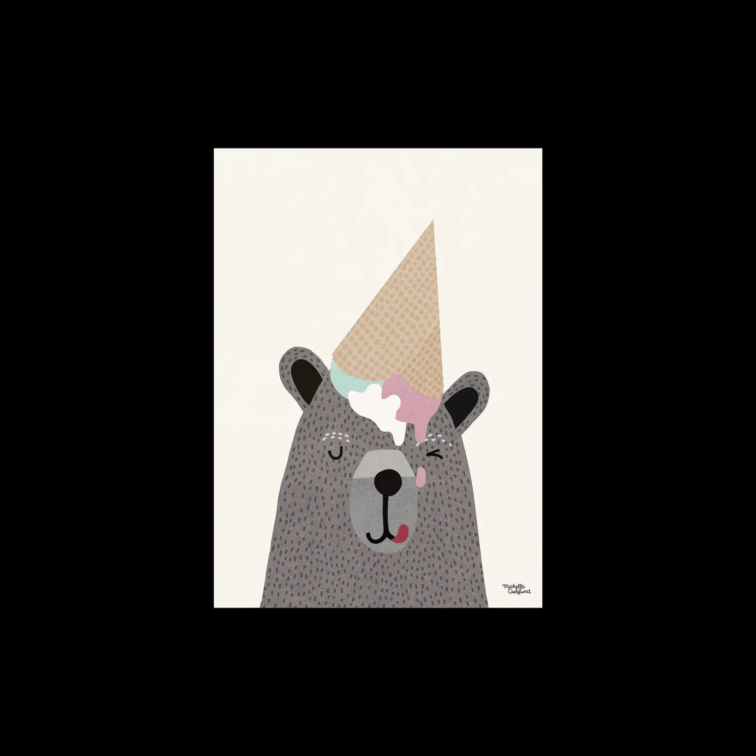 Hot I Love Cream A3 Interiør Til Barnerom